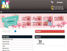 Tablet Screenshot of multicolorcanada.com